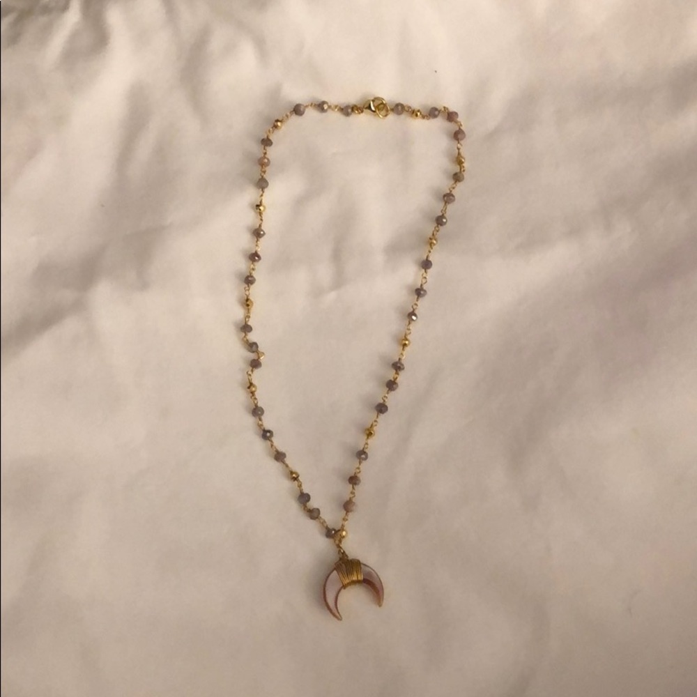 Half Moon Necklace - image 1